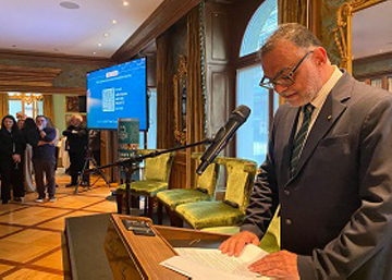 Imagem: divulgação Presidente da Fiocruz, Mario Moreira, na abertura do encontro