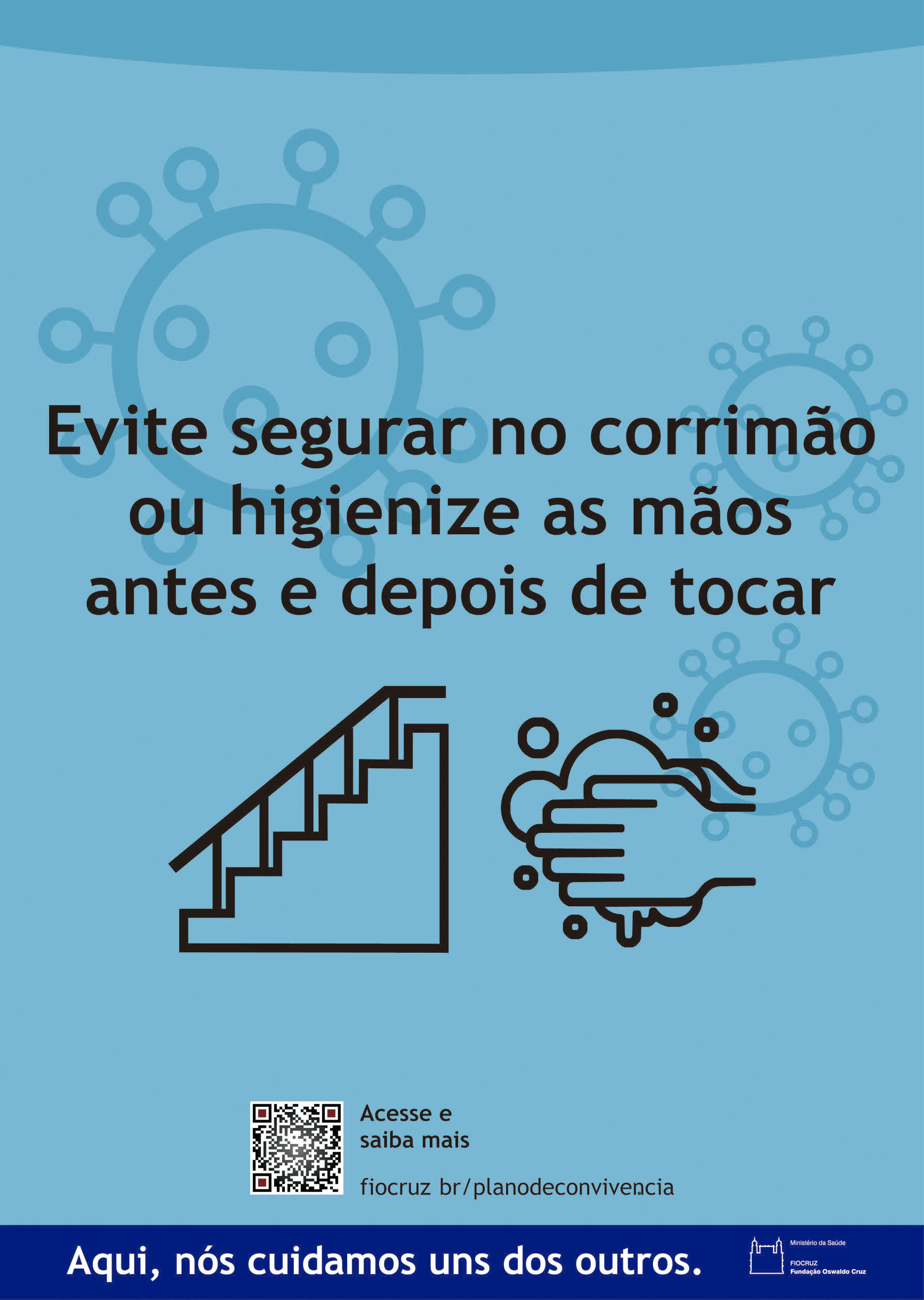 Cartaz para escadas