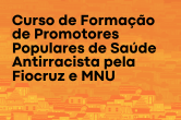  Curso de formação de promotores populares