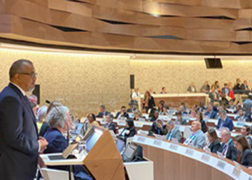 Discurso do diretor-geral da OMS, Tedros Adhanomd, na abertura da Assembleia Mundial da Saúde