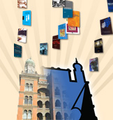Livros saindo do Castelo Mourisco
