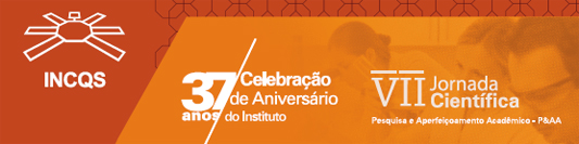 Logo do incqs com o número 37 ao lado