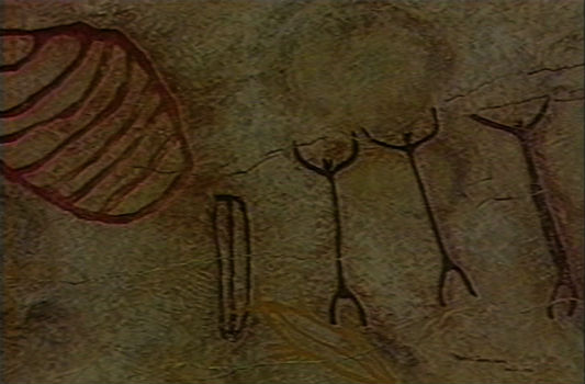 Foto de pinturas rupestres
