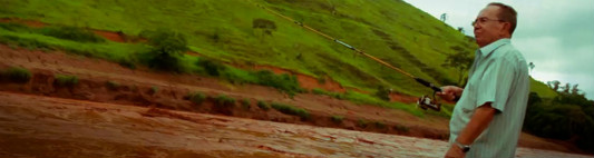 Homem pescando