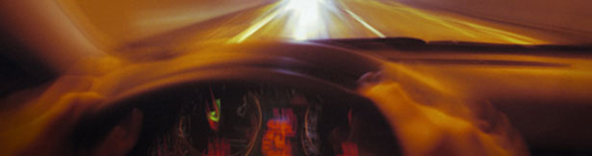 Carro em alta velocidade