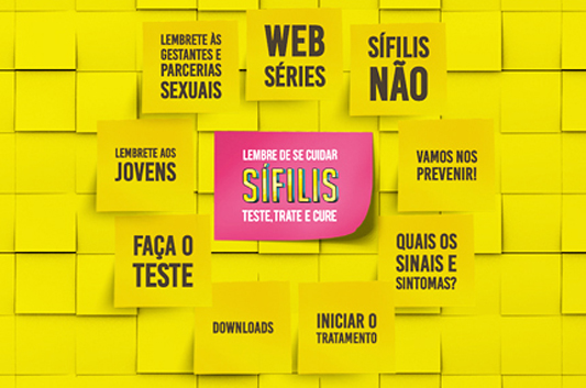 Campanha contra sífilis
