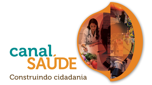 Montagem com fotos e diferentes programas do canal saúde