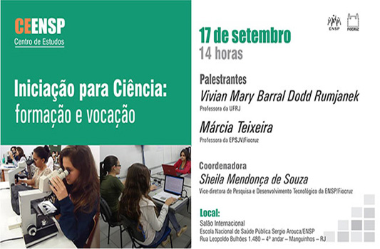 Folder de divulgação do evento