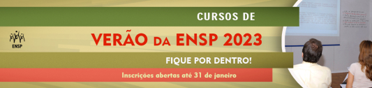 Cursos de Verão da Ensp 2023