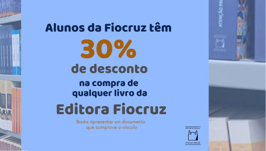 Desconto para alunos e trabalhadores da Fiocruz