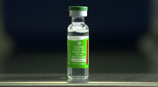 Frasco de vacina