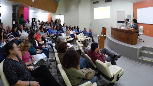 Auditório do evento