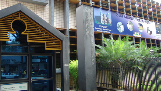 Prédio da Fiocruz Minas