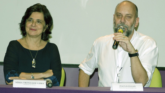 Nisia Trindade e Paulo Elian