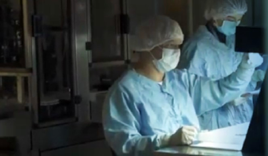 Médicos trabalhando