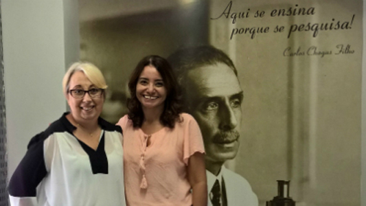 Foto de Joseli e Glaucia