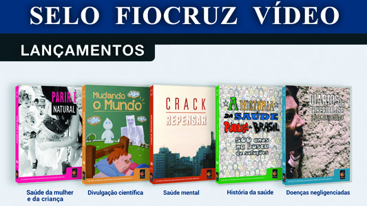 Foto das capas do filmes lançados