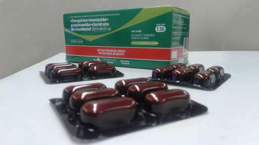 Frasco do medicamento