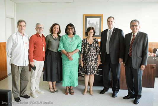 Participantes da reunião