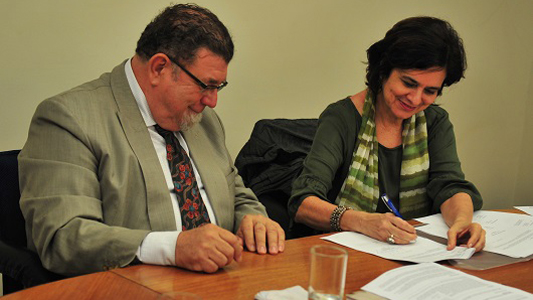 Ruy Carlos Pereira e Nísia Trindade