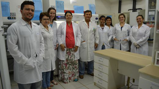 Foto de pesquisadores da Fiocruz Rondônia