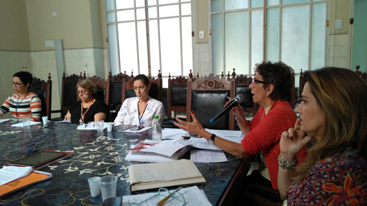 Participantes da CPA sentados