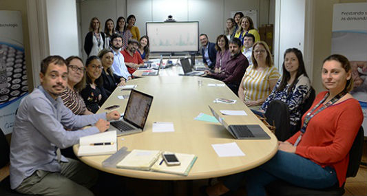 Participantes da reunião