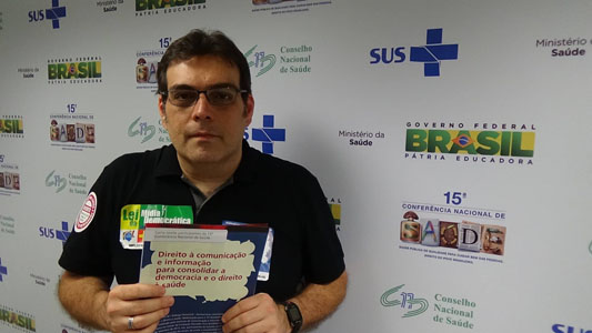 Foto do vice-presidente do Icict, Rodrigo Murtinho