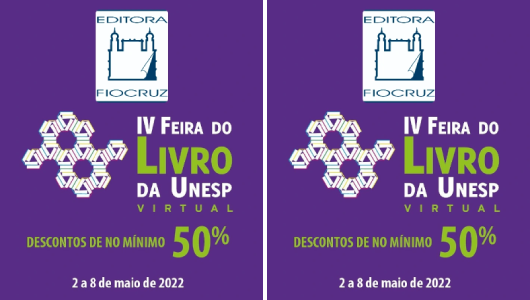 Editora Fiocruz participa da IV Feira do Livro da Unesp