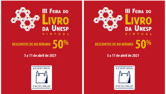 Editora Fiocruz na III Feira do Livro da Unesp
