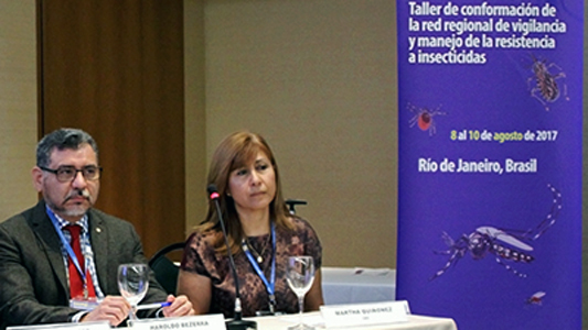 Haroldo Bezerra e Martha Quiñones