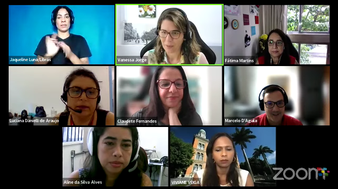 Pesquisadores conversam sobre comitês gestores do Arca Dados e da Fio DMP