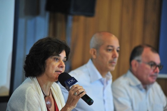 Presidente da Fiocruz, Nísia Trindade Lima lembrou que o acidente deve ser chamado pelo nome da empresa, e não pelo do município onde ocorreu (foto: Peter Ilicciev)
