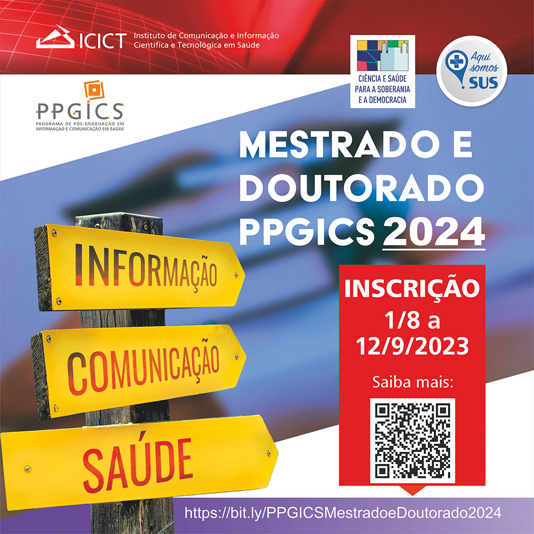 Mestrado e doutorado PPGICS 2024