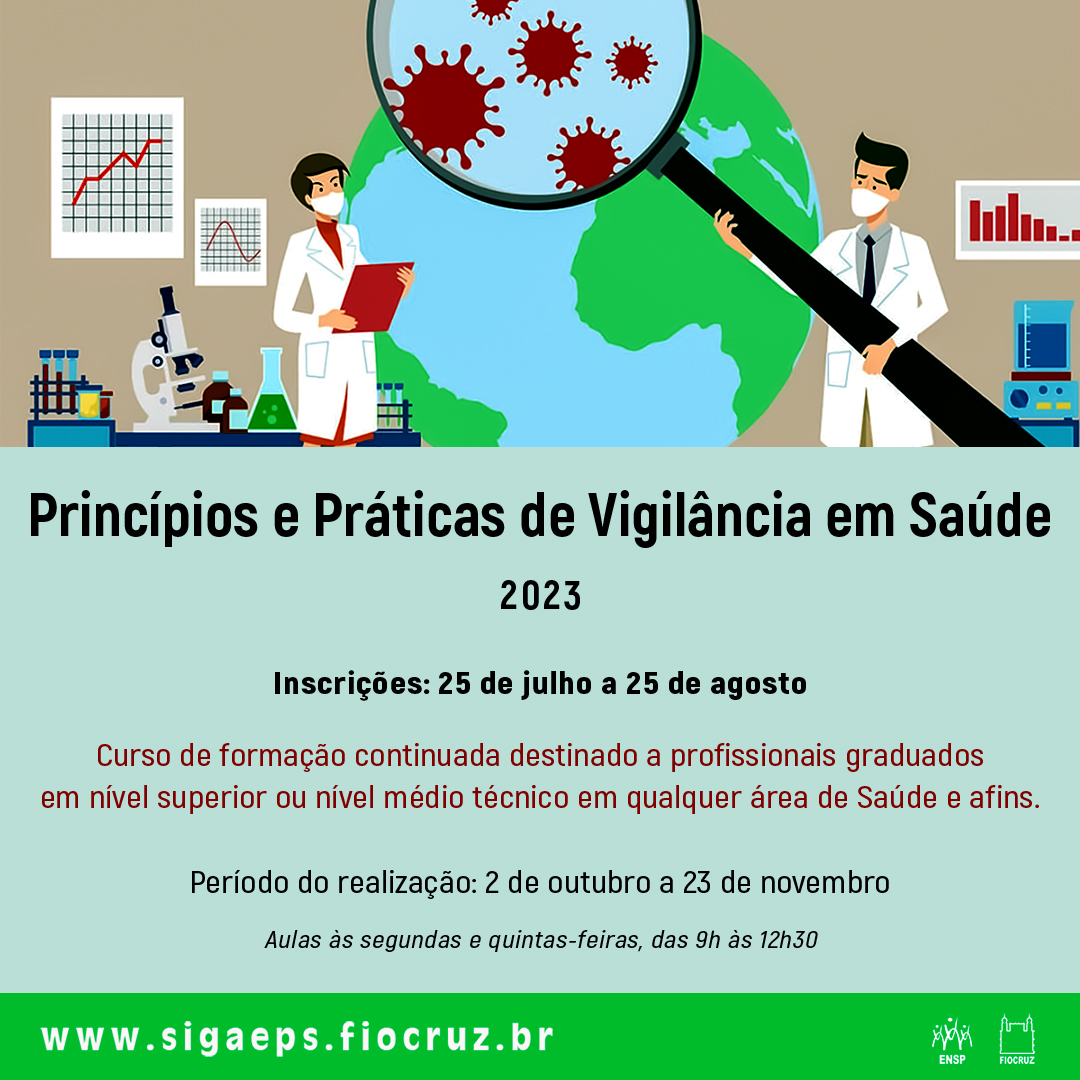 Princípios e práticas de vigilância em saúde