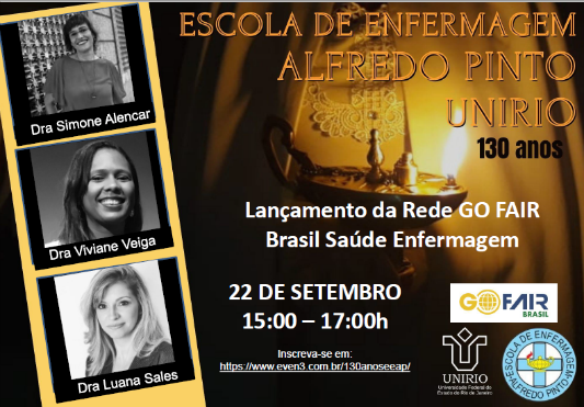 Lançamento da Rede GO FAIR Brasil Saúde Enfermagem