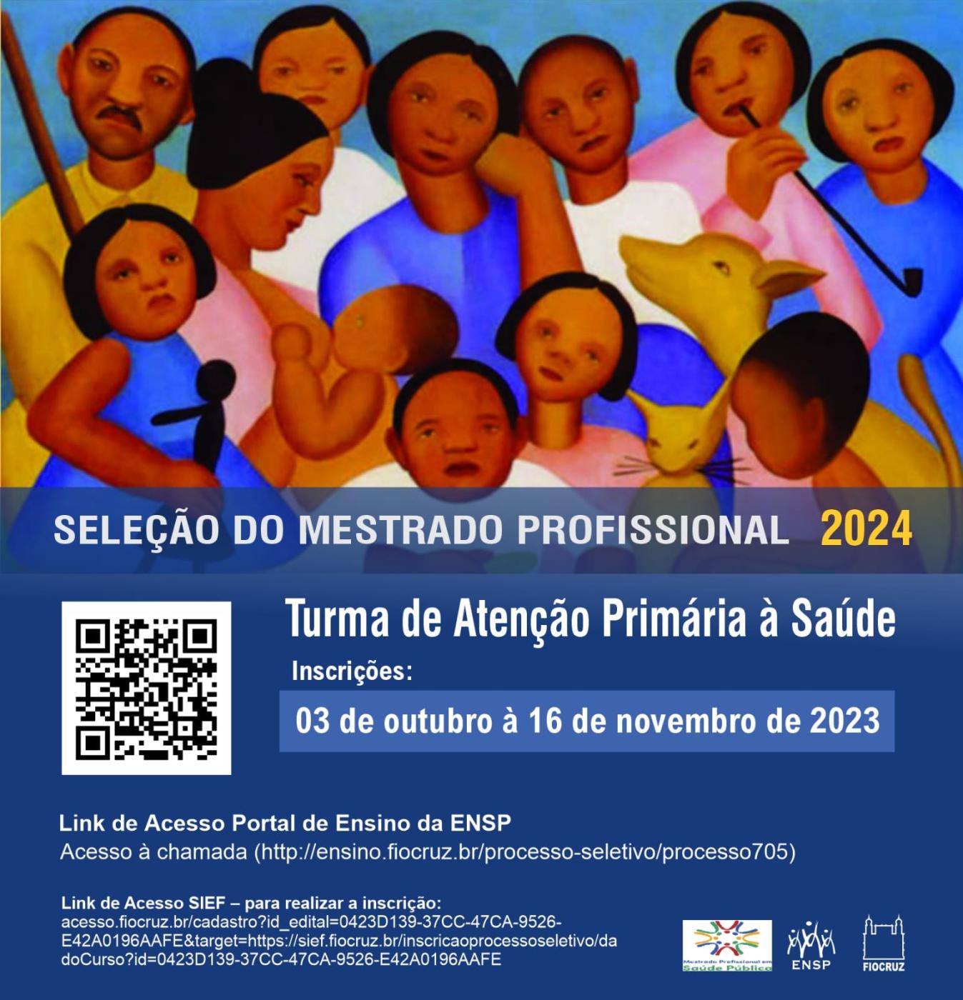 Seleção do Mestrado profissional 2024