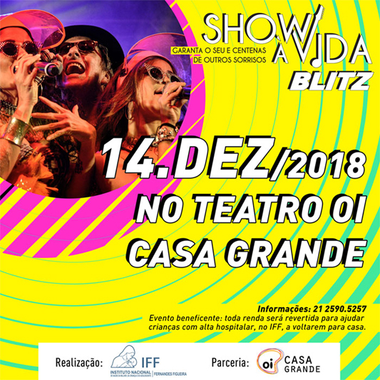 Show à vida com a banda Blitz
