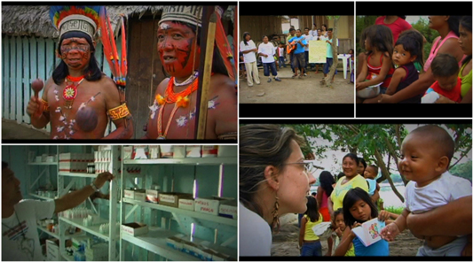 Dois índios da amazônia