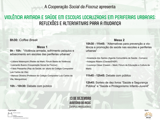 Programação do evento