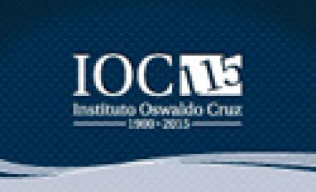 comemorações começam em 25/5 com o evento ‘Contribuições do IOC para o complexo técnico-cientifico da Fiocruz no país’ (Imagem: IOC) Logo comemorativo dos 115 anos do IOC