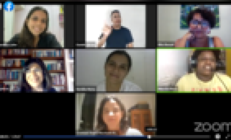 Live com pesquisadoras falou sobre experiências e prêmio da Obsma
