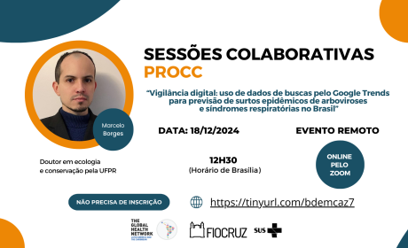 Fiocruz traz discussão sobre vigilância de doenças com uso de dados da internet