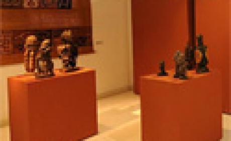 Parte da exposição no Museu da Vida