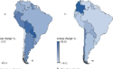 Imagem: divulgação Mapa da América do Sul
