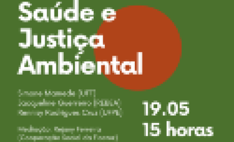 Imagem: divulgação Saúde e justiça ambiental