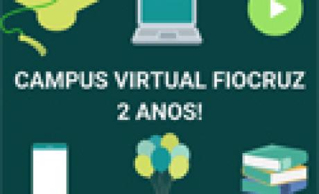 Imagem: Campus Virtual Fiocruz Campus virtual Fiocruz 2 anos