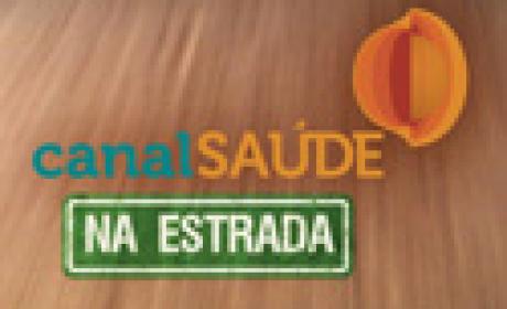 Logotipo do programa Canal Saúde na Estrada
