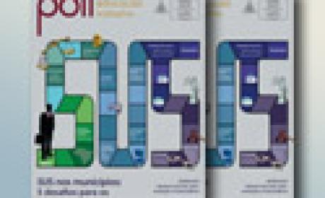 Capa da revista Poli traz na matéria de capa o Sistema Único de Saúde Capa da revista Poli traz na matéria de capa o Sistema Único de Saúde