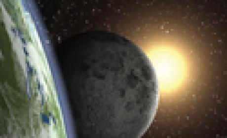 Reprodução de parte da capa Imagem de satélite: Terra, lua e sol